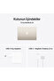 13" MacBook Air: Apple M5 çip, 10 çekirdekli CPU ve 8 çekirdekli GPU, 16 GB RAM, 512 GB SSD - Yıldız Işığı - 7