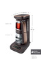 Çaysever Robotea Pro Connect 4 in 1 Konuşan Cam Çay Makinesi Walnut Brown Kahvarengi - 3