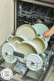Swiss Crystal Neocast 7 Piece Cast Iron Pot and Pan Set Green - 2 Oven Mitts - 8