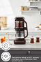 Çaysever Robotea Pro Connect 4 in 1 Konuşan Cam Çay Makinesi Walnut Brown Kahvarengi - 6
