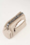 Women's Mink Butterfly 4-Compartment Lined Scholarship and Zipper Closure Handbag and Shoulder Bag - 4