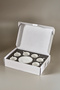 Adile 6-Person Double Coffee / Tea Cup Set 130 ml - 5