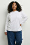 Siyah-Beyaz 2'li Paket %100 Süprem Oversize/Geniş Kesim Örme T-Shirt TBBAW26BF00007 - 2