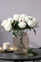 Artificial Flower 12-Pack Peony Bunch 35 cm White - 2