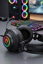 RM-K1 Pulsar USB 7.1 Surround+titreşim RGB Oyuncu Kulaklık - 6