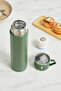 Thermosteel Nature Bardaklı Çelik Sızdırmaz 550 ml Termos Haki - 6