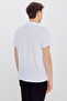 Men's White Cotton Slim Fit Slim Fit Polo Neck T-Shirt - 6