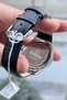 Men's Wristwatch 3 Atm Water Resistant Black Color Leather Cord Gift Special Box Hme2044C3 - 7