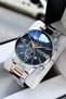 Cut Glass Men's Wristwatch 3 Atm Water Resistant Silver Color Steel Band - Hme2010C1 - 4