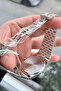 Gift Boxed Men's Wristwatch 3 Atm Waterproof Silver Color Steel Band Hme2035C1 - 2