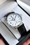 Original Black Genuine Leather Cord Men's Wristwatch 3 Atm Water Resistant - Hme2071C4 - 6