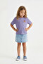 Lila Detective Reptir Printed Knitted T-Shirt Tkdss26Ts00061