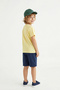 Yellow Unisex Detective Reptar Printed Knitted Top and Bottom Set Tkdss26Au00095 - 3