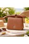 Brown Bow Tie for Women Clutch Bag |   Coffee T8310 - 5