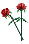 مجموعة بناء Botanicals Roses - زهور صناعية للأطفال من عمر 8 سنوات فأكثر، 120 قطعة - 40460 - 2