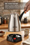 Scm-2957 إبريق قهوة كهربائي إينوكس - 4