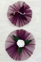 Plum Bride Bundle Ornament, Groom Dowry Wedding Engagement Promise Convoy Carriage Suitcase Suitcase Circumcision Ornament 10 Pieces - 3
