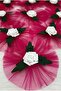 Fuchsia Bridal Bundle Ornament, Groom's Dowry Wedding Engagement Promise Convoy Carriage Suitcase Suitcase Circumcision Ornament 5 Pieces
