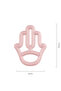 Silicone Teether Set - Pinky Pink - 2