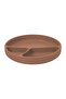 Vacuum Base Silicone Plate and Nam Nam Spoon Set of 2 Woody Brown - 3
