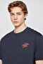 100% Cotton Relaxed Fit Comfortable Cut Crew Neck Logo Detailed T-Shirt - 4