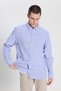 Loose Fit Men's Blue Shirt W 241248400   Long Sleeve Shirt - 2