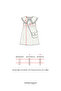 Girl's Summer Dress with Floral Embroidery and Bag - Orange - 5