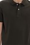 Men's Slim Fit 100% Cotton Short Sleeve Polo Collar Khaki T-Shirt - 6