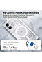 حافظة Galaxy S25 Edge Ultra Hybrid مع MagFit Zero One White - ACS09417 - 2