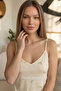Choose Happy Printed Rope Strap Knitted Women's Pajama Set - 5