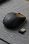 SM-300 Usb Siyah 4D Optik Süper Sessiz Alkalin Pil Kablosuz Mouse - 4
