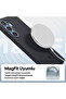 Spigen Nano Pop Mag for Samsung Galaxy S25 ULTRA case [MagSafe compatible]  - Black Sesame - 3
