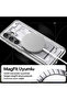 غطاء متوافق مع جالاكسي S25 بلس، تصميم هجين فائق مع ميزة MagFit من Zero One - 4