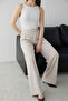 Taş Kapama Detaylı Geniş Paça Modal Pantolon TWOSS26PL00128 - 2