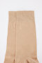 Men's Beige Melange Bamboo Single Socks - 3