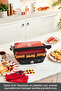 X Galatasaray Licensed Fan Logo Plate Toaster - 9