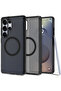Spigen Ultra Hybrid MagFit for Samsung Galaxy S25 ULTRA case [MagSafe compatible] - Frost Black - 10