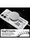 حافظة Galaxy S25 Edge Ultra Hybrid مع MagFit Zero One White - ACS09417 - 4