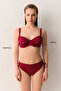 Underwire Gusseted Gathering Bikini Top