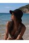 Black Straw Women's Hat Takss26Sp00006