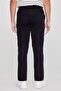 Men's Black Slim Fit Slim Fit Tie Waist Side Pocket Casual Jogger Pants - 6