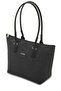 Canvas Black Women's Hand and Shoulder Bag 05Fo26Y5116 - 3