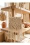 Beige Tassel Detailed Knitted Women's Shoulder Bag Takss26Oc00100 - 2