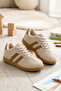 Ds Chacha Kids Suede Beige Kids Sneaker - 2