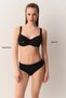 Piping and Underwire Gathering Bikini Top
