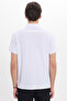 Men's Regular Fit Comfortable Cut 100% Cotton Plain Pique White Polo Neck T-Shirt - 6