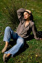 Açık Mavi More Sustainable DÖKÜMLÜ Normal Bel %100 Pamuk Wide Leg Jeans TWOSS26JE00135 - 2