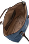Canvas Navy Blue Women's Hand and Shoulder Bag 05Fo26Y5116 - 6
