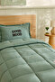 Motto Cotton Single Comfort/Sleeping Set Petrol - 8