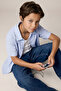 Blue Short Sleeve Woven Boys Shirt Tkdss26Go00004